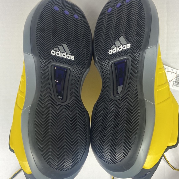 *NEW WITH TAG Adidas Crazy 1 Sunshine Kobe Bryant Yellow Sneakers Sz 11.5 GY3808 - Picture 8 of 10